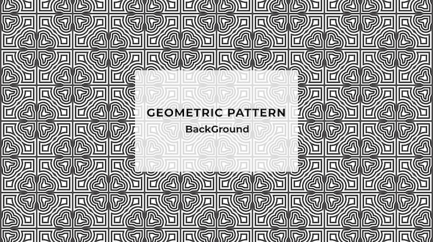 Abstract geometric shape linear pattern