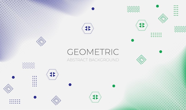 Abstract geometric style premium  background cover, cool bright cover abstract shapes vector.