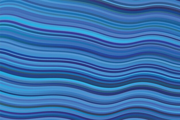 Abstract Geometric Wavy Line Background