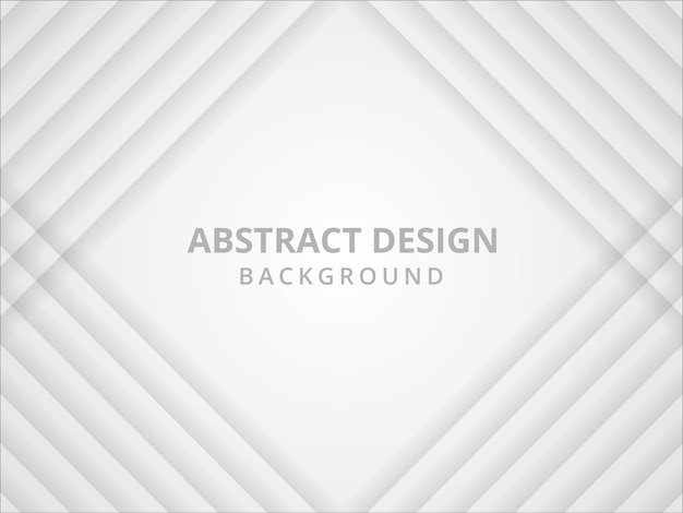 Abstract geometric white and gray background