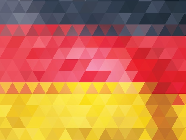 Abstract Germany Flag