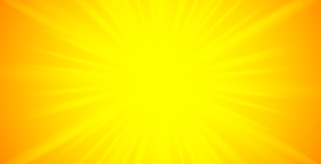 Vector abstract glowing flare yellow background with sunshine effect