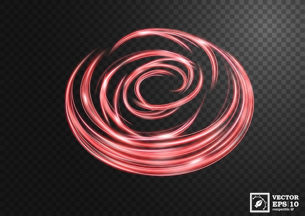 Vector abstract glowing lines background