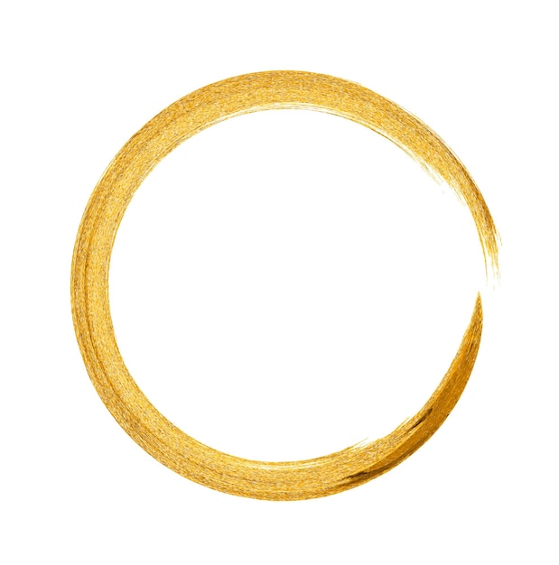 abstract gold circle background