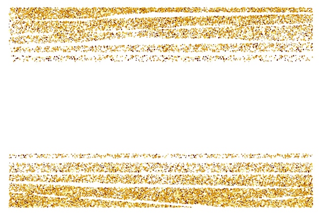 Abstract gold glitter background Bright sparkles for card