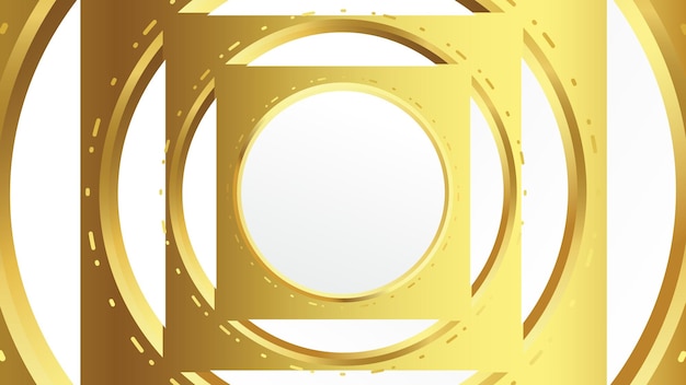 Abstract gold line background