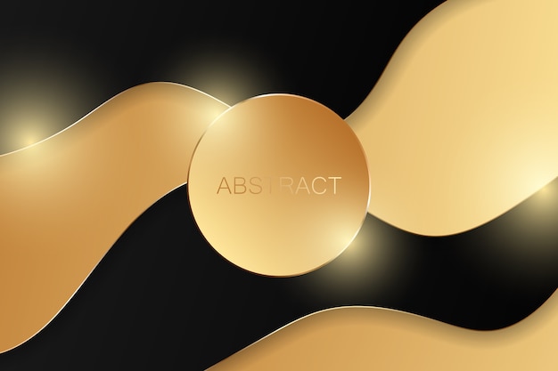 Abstract gold luxury background.