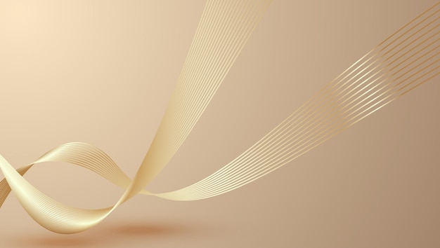 Abstract gold wavy light abstract texture texture background