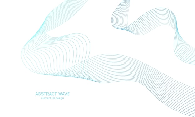 Abstract gradient background wave element for design. Digital frequency track equalizer.