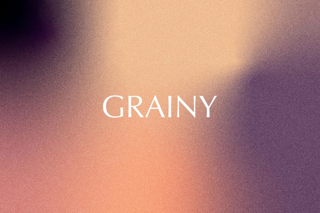 Abstract gradient background with grainy texture