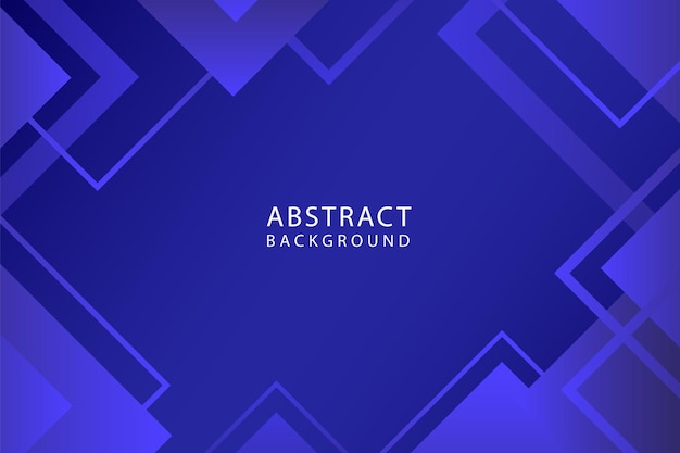 Abstract gradient blue geometric shapes background