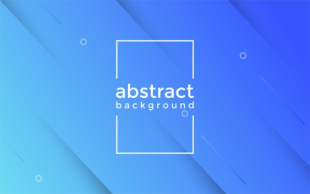 Abstract gradient blue modern design background