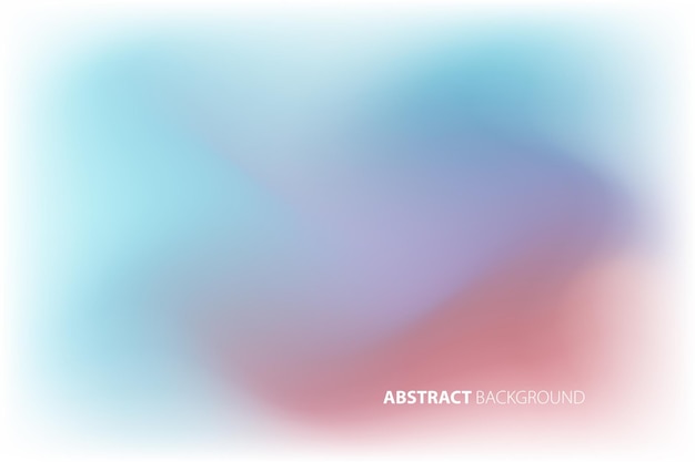 Abstract gradient blurred background in light pastel color