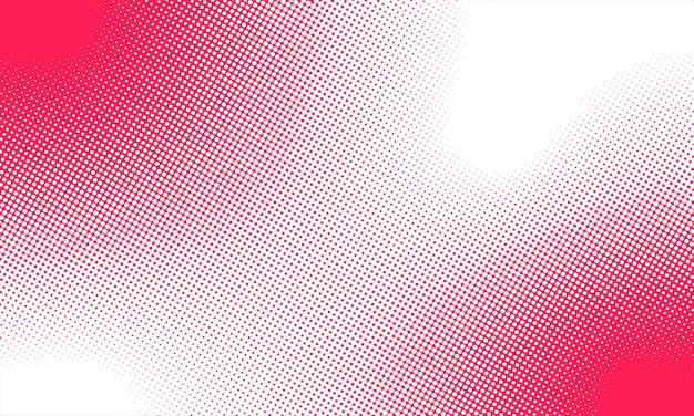 Abstract gradient color halftone texture with white and red gradation Vector illustration