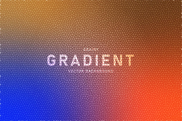 Vector a abstract gradient colour background with grainy texture