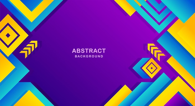 Abstract gradient geometric background