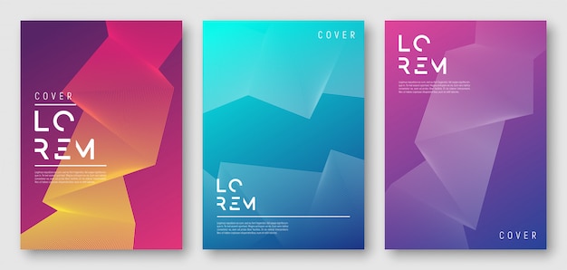 Abstract gradient geometric cover designs