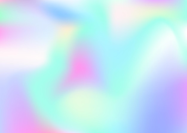 Abstract Gradient Iridescent Texture Blur Banner Shiny Hologr