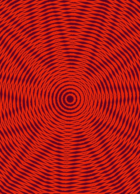 Abstract gradient lines red background