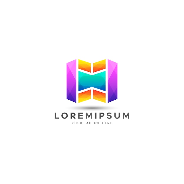 Abstract gradient logo