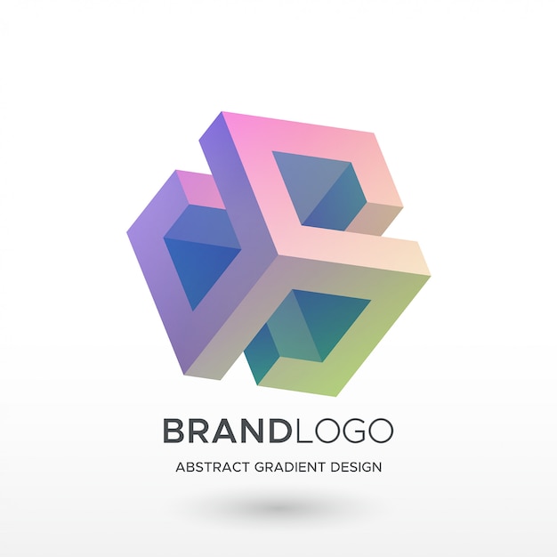 Abstract gradient logo