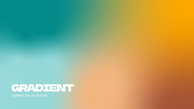 Abstract gradient mesh blurred background