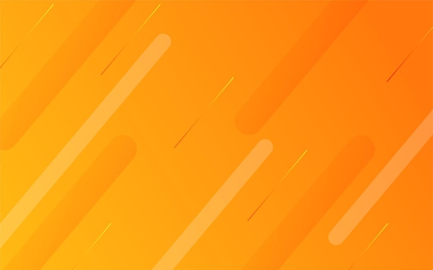 Abstract gradient orange modern design background