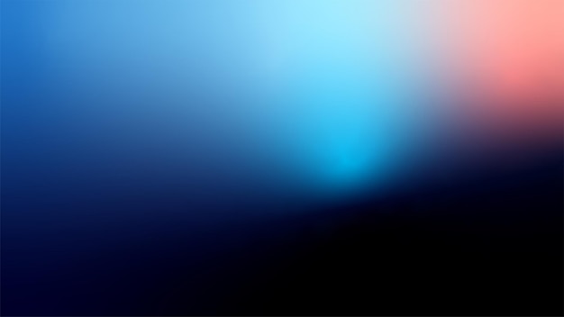 abstract gradient of pink and aqua blue on a dark blue background Blurred background design