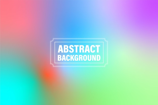 abstract gradient rainbow background design