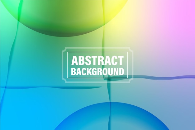 abstract gradient rainbow background design