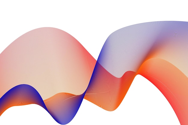 Abstract gradient wavy background with abstract lines wave background