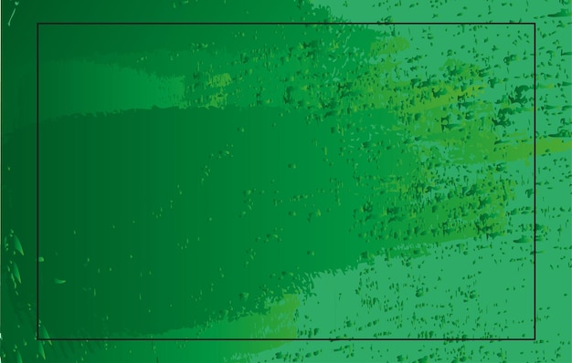 Abstract green background flat banner