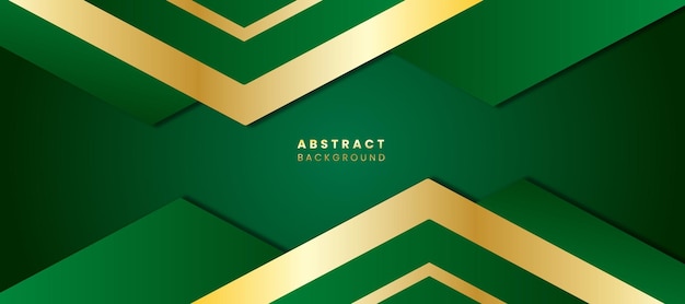 Abstract green geometric background vector illustration