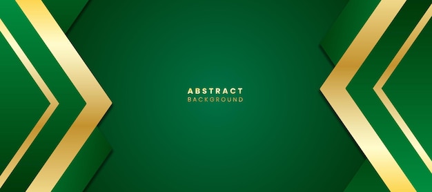 abstract green goemetric background vector illustration