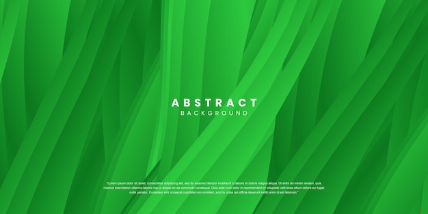 Abstract green leaf background modern futuristic graphic design