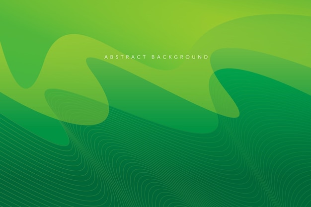 Abstract green light and dark color gradient background Modern minimalist background design