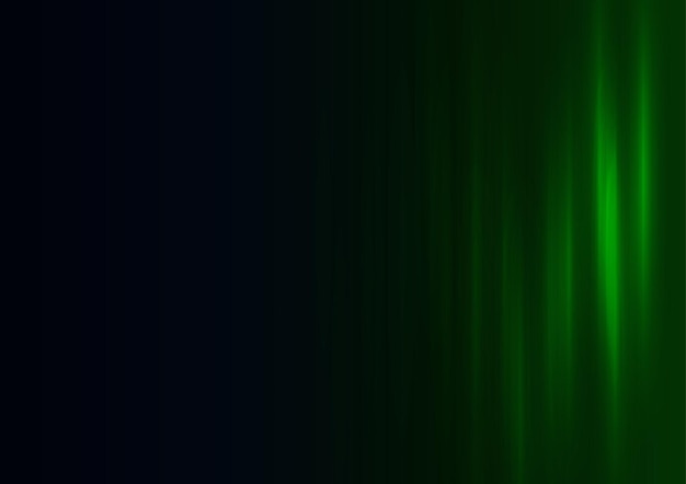 Abstract green line light presentation design background