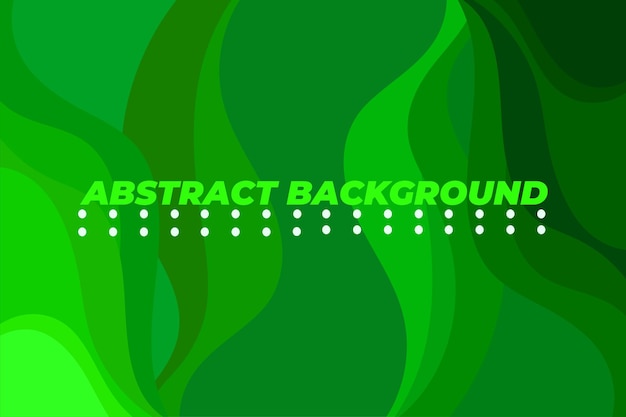 Abstract green wallpaper design Free Vector