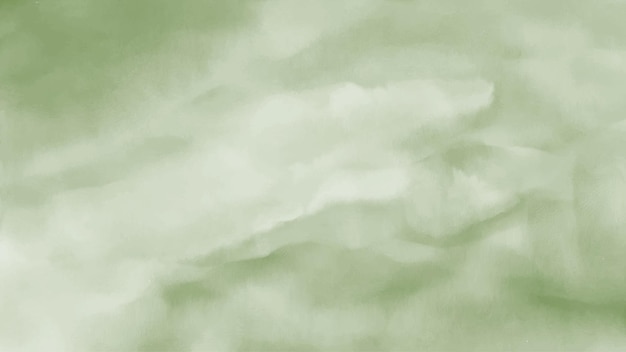 Abstract Green Watercolor Background