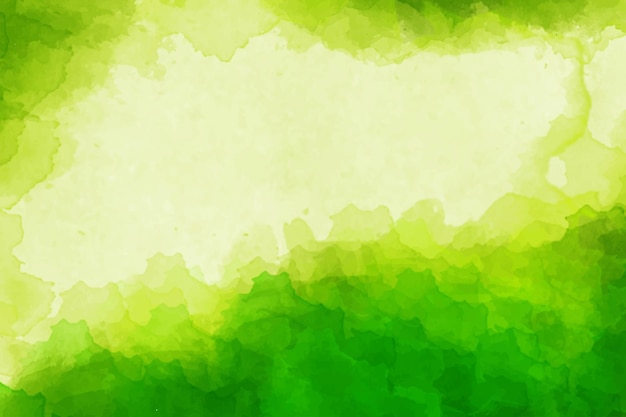 Abstract green watercolor texture background