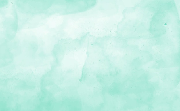 Vector abstract green watercolor water splash on a white background