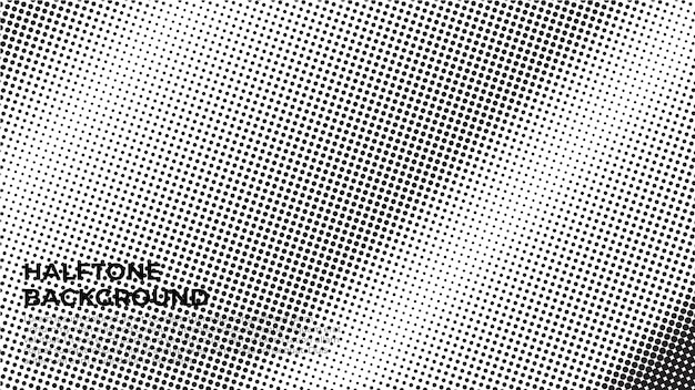 Abstract grunge halftone vector banner design background