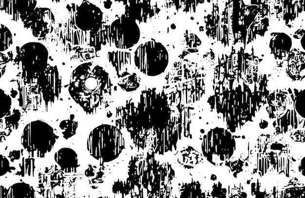 Abstract grunge monochrome texture Vector background