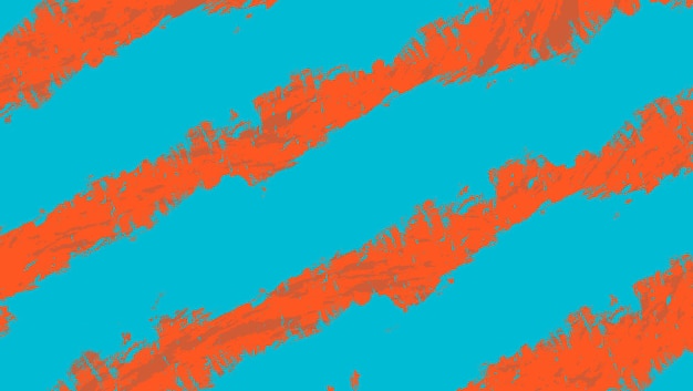 Abstract Grunge Stripe Scratch Orange Blue Background