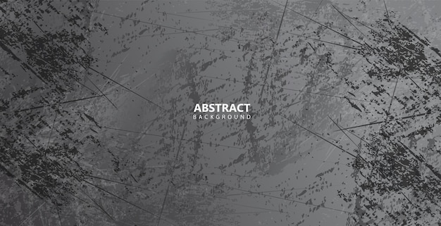 Abstract grunge texture black background vector