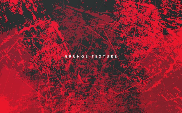 Abstract grunge texture black and red color background