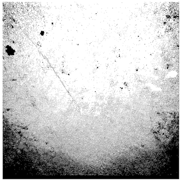 Abstract Grunge Texture in Black and White