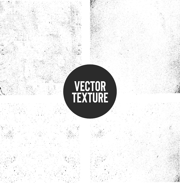 Abstract Grunge Texture collection vector set