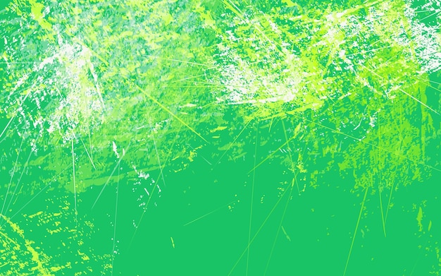 Abstract grunge texture green color background vector