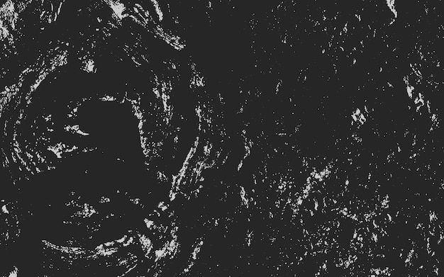 Abstract Grunge Texture Overlay Distressed Background Isolated White on Black Background